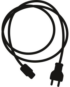 Kabel voor acculader US/UK/AU (Concens)